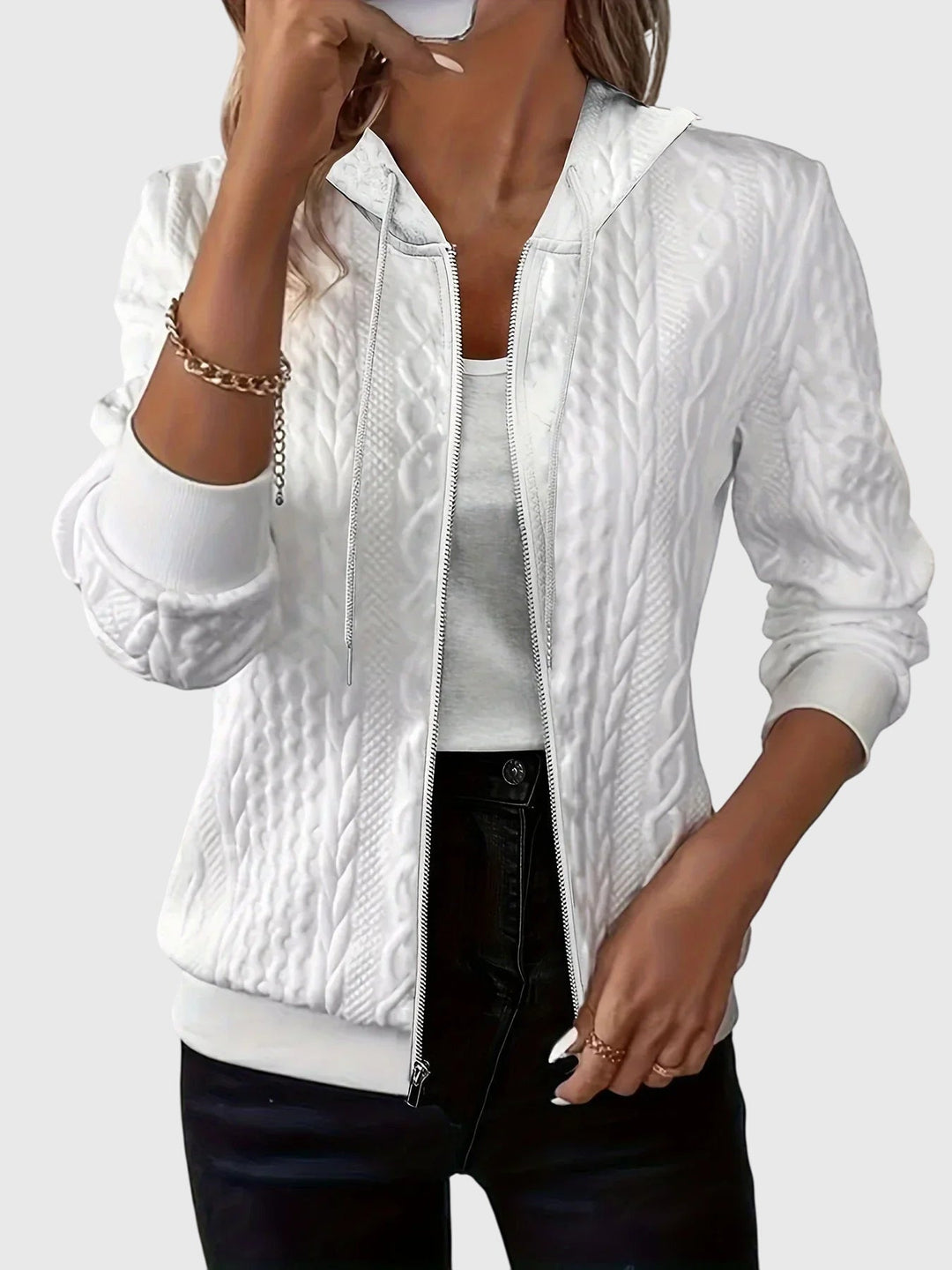 Eloisa | Hoodie with zipper