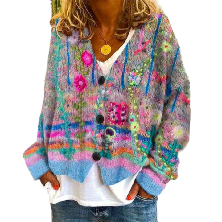 Leilani | Premium Embroidered Cardigan