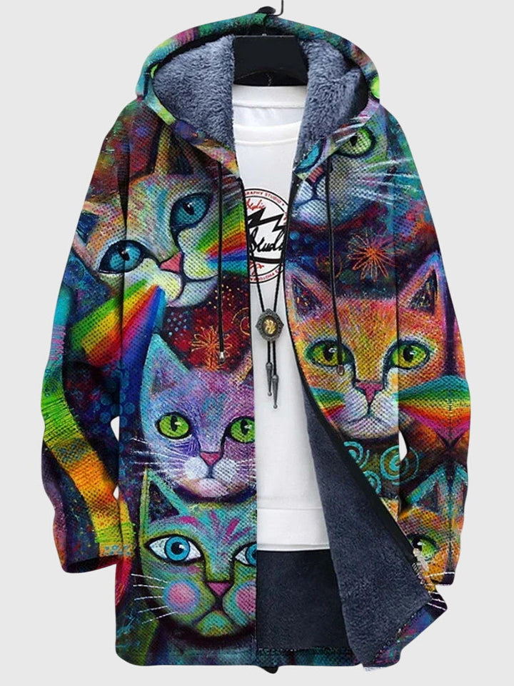 Trinity | Jacket with artistic print