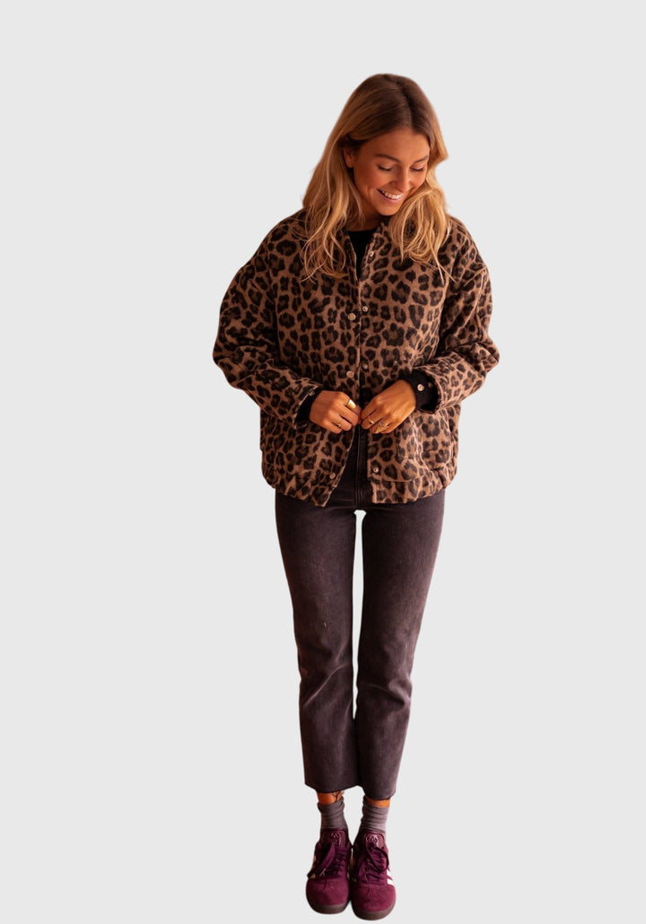Solstice | Stylish Leopard Print Jacket