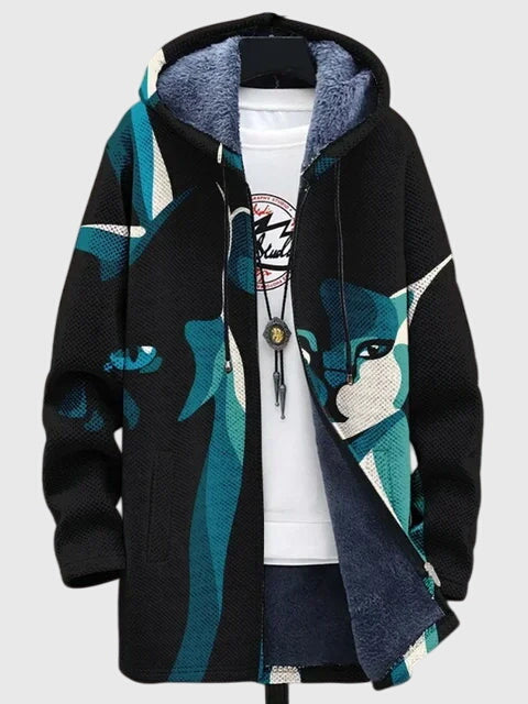 Trinity | Jacket with artistic print