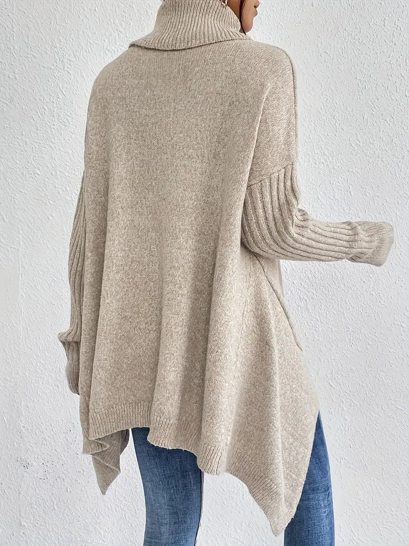 BRIGITTE – LONG TURTLENECK SWEATER