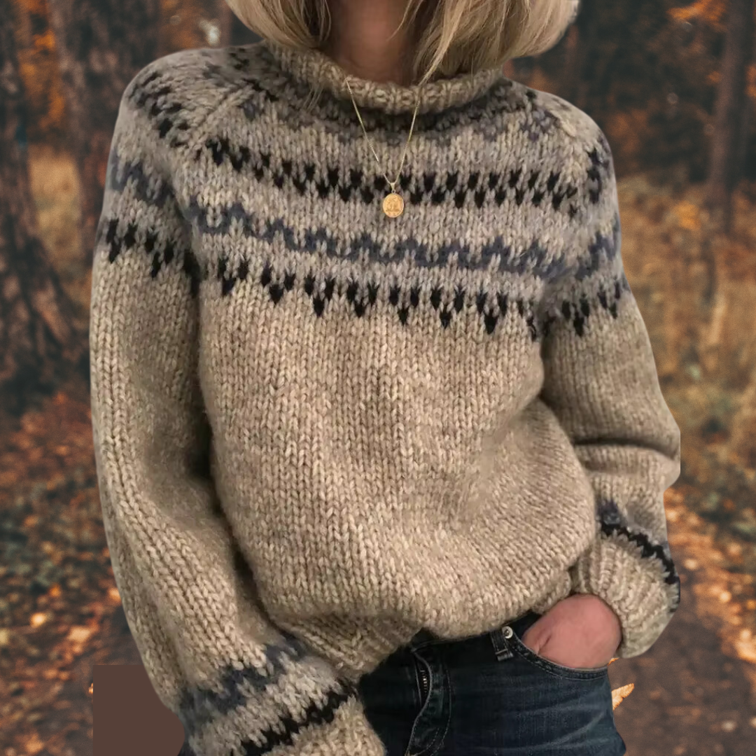 Sienna™ | Women's Nordic Knit Sweater