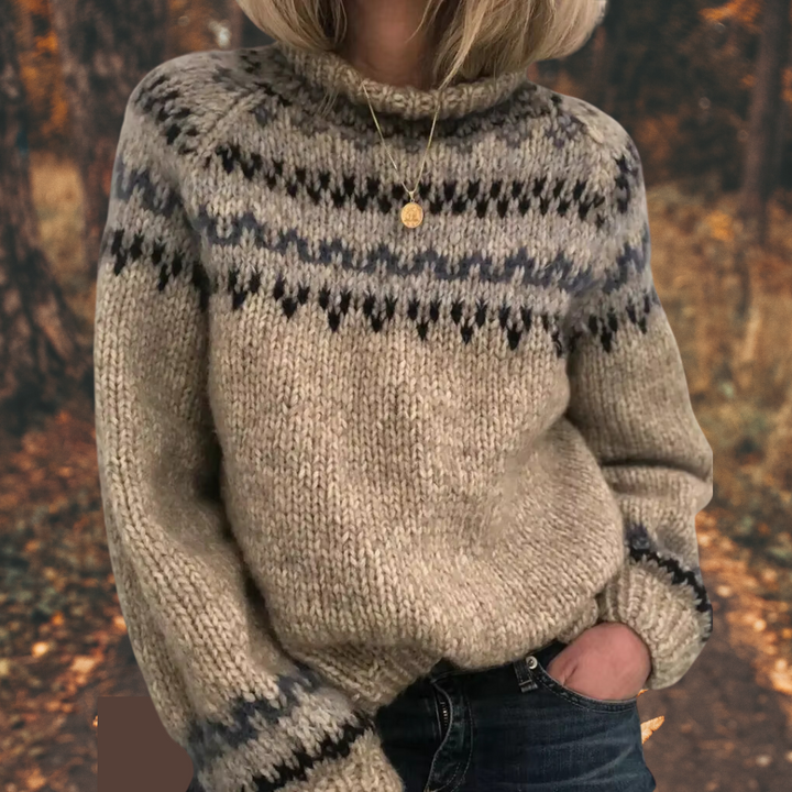 Sienna™ | Women's Nordic Knit Sweater