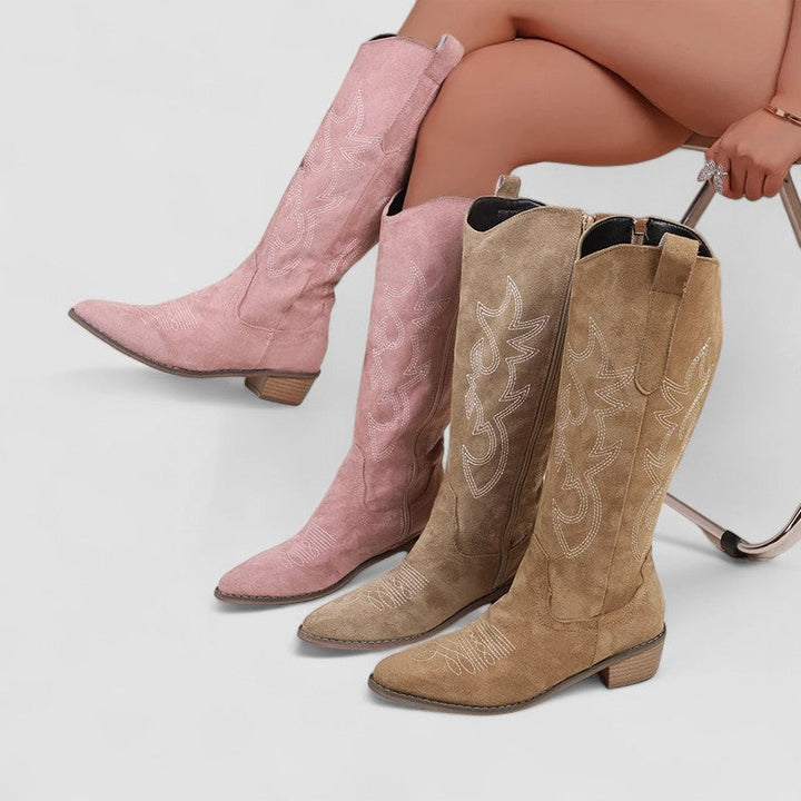 Clara™ - Orthopedic Western Boots