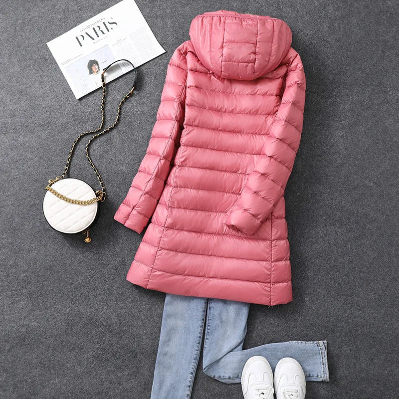 Alma - Detachable Puffer Jackets with Hood