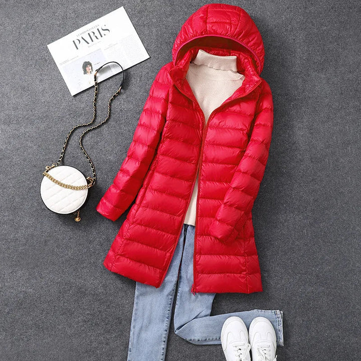 Alma - Detachable Puffer Jackets with Hood