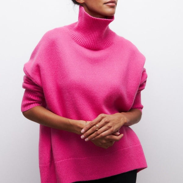 Darlene | Oversized Turtleneck Sweater