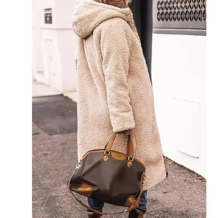 Olga - Padded Winter Jacket with Hood for Women