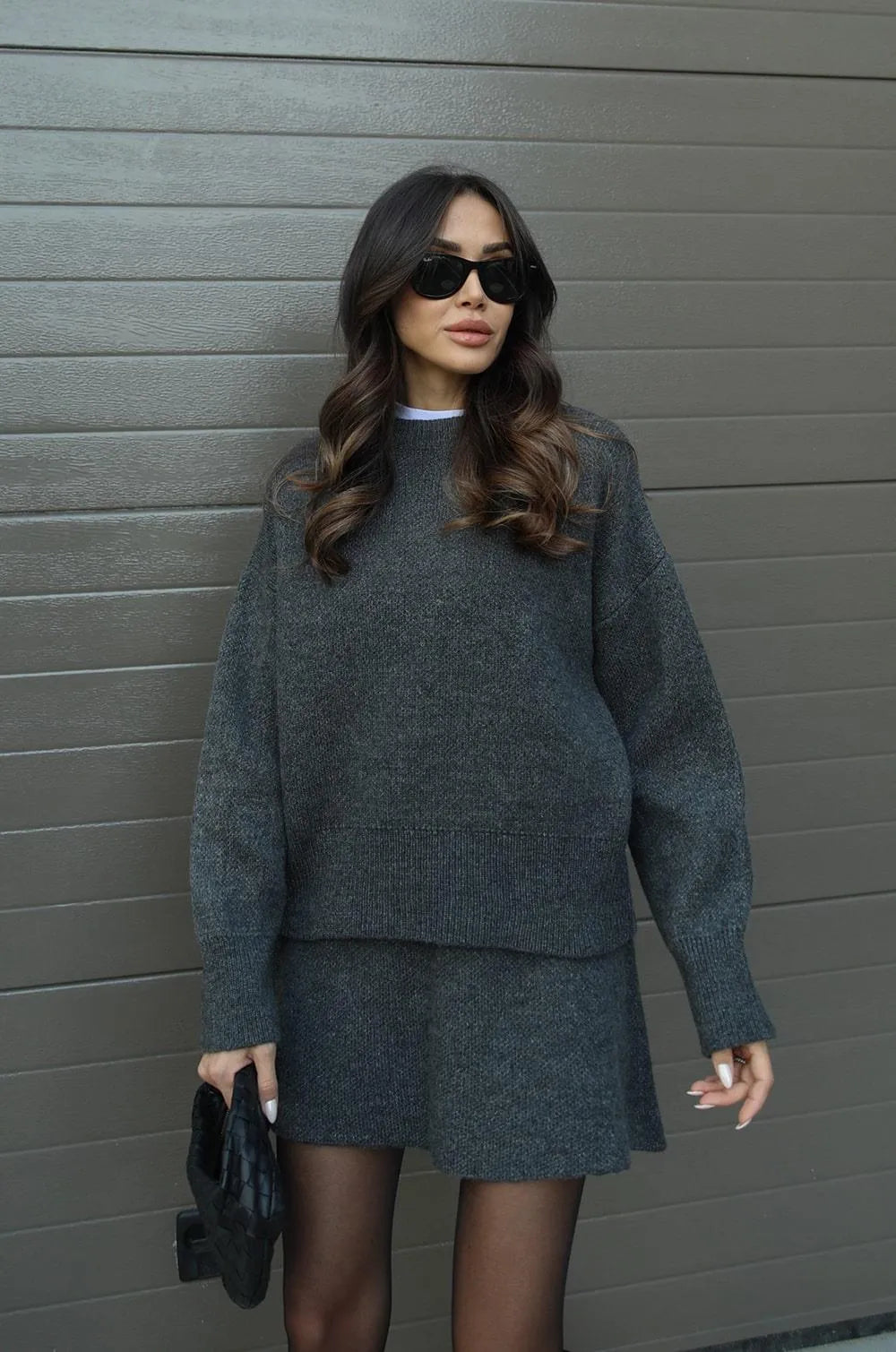 Helena - Knit Suit (Top + Skirt)