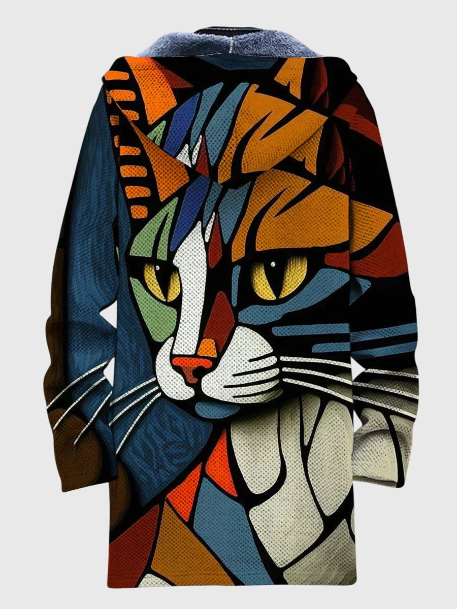 Trinity | Jacket with artistic print