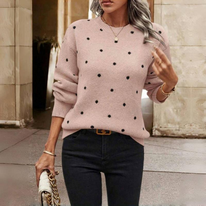 Lilah | Knitted Sweater with Dots