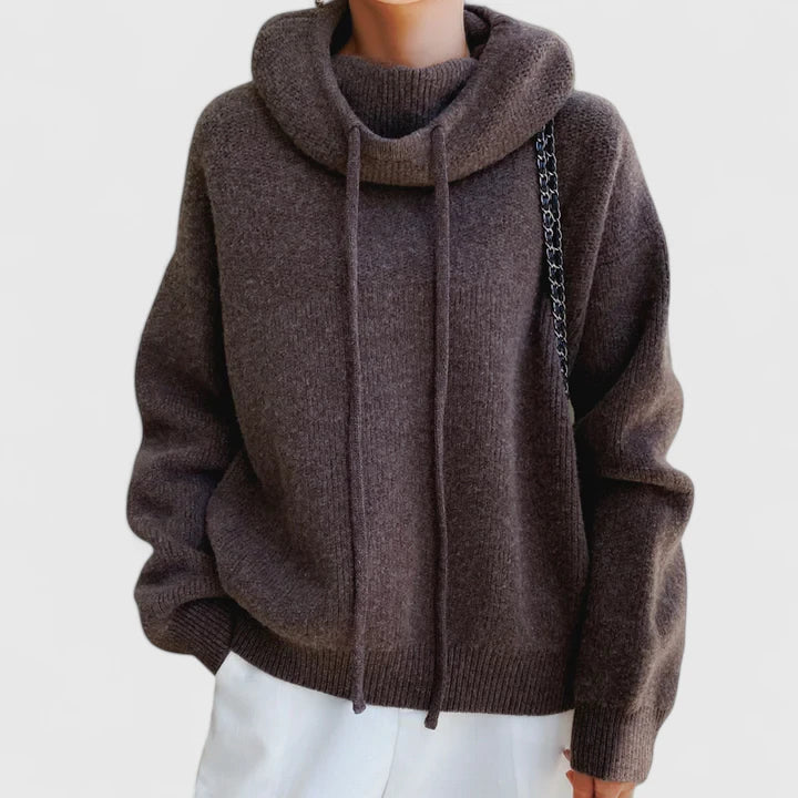 Brenna | Cozy Knit Hoodie