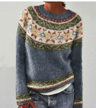 Harper - Retro Knit Sweater