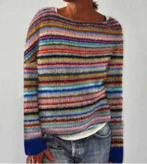 Harper - Retro Knit Sweater