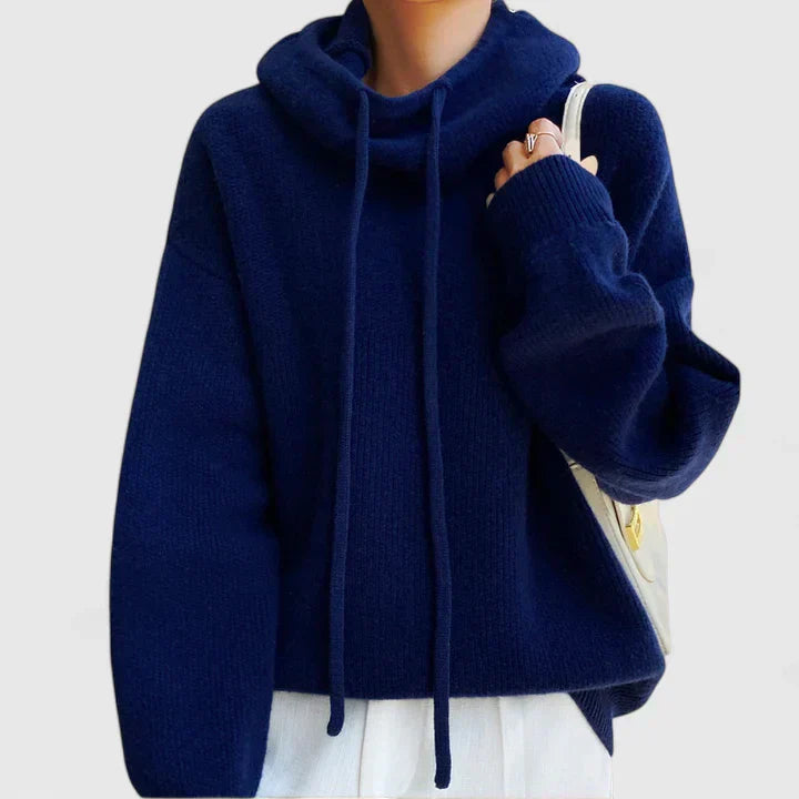 Brenna | Cozy Knit Hoodie
